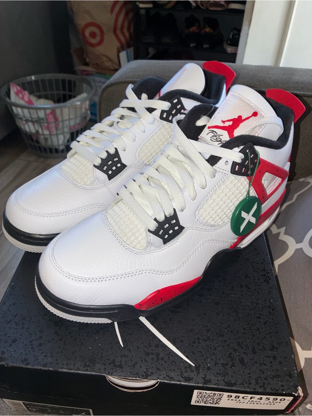 Jordan retro 4 Basketball Sneakers